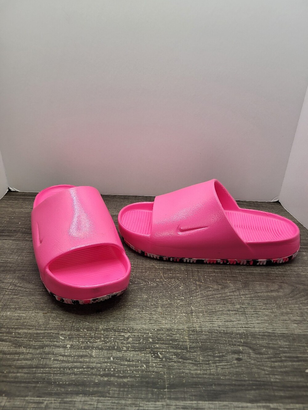 Nike Calm Slide x A'One A'ja Wilson Sandals Women’s Size 8 Hyper Pink